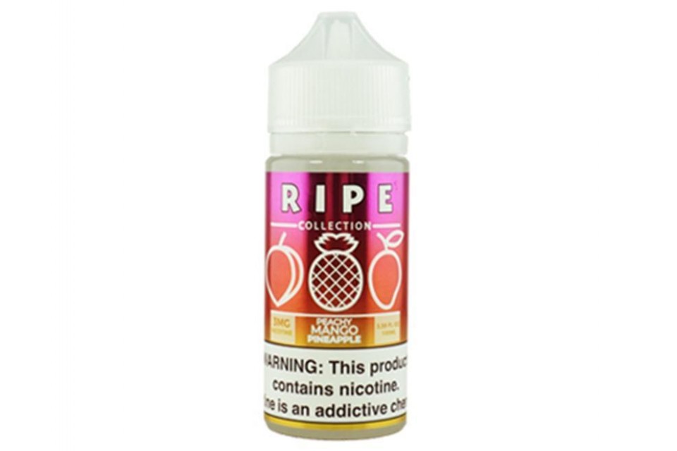 Ripe Collection 100mL E-Liquid - Peachy Mango Pineapple (Juice Deals)