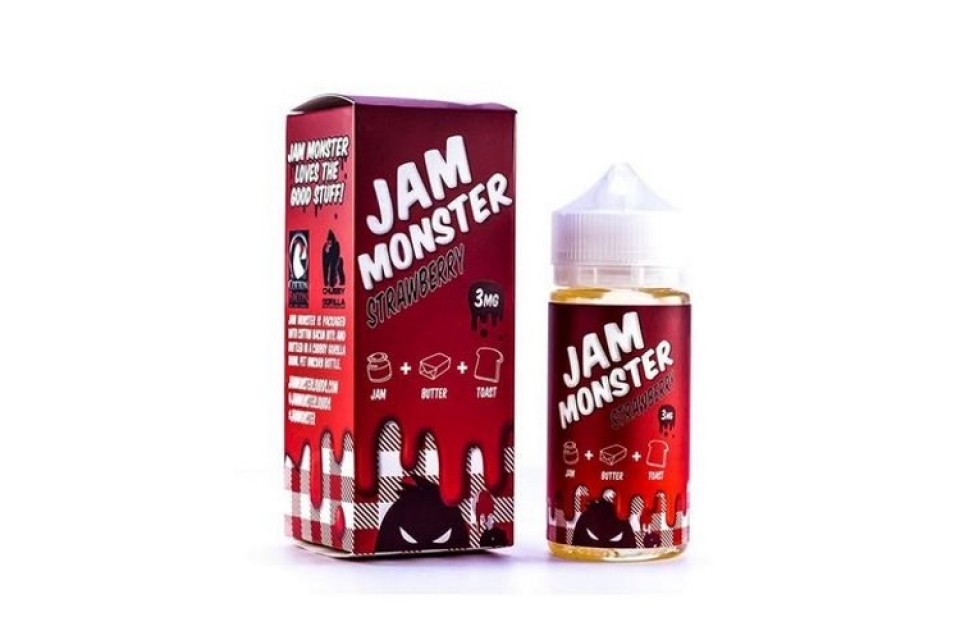 Jam Monster Strawberry 100ml - Tinh Dầu Vape Mỹ