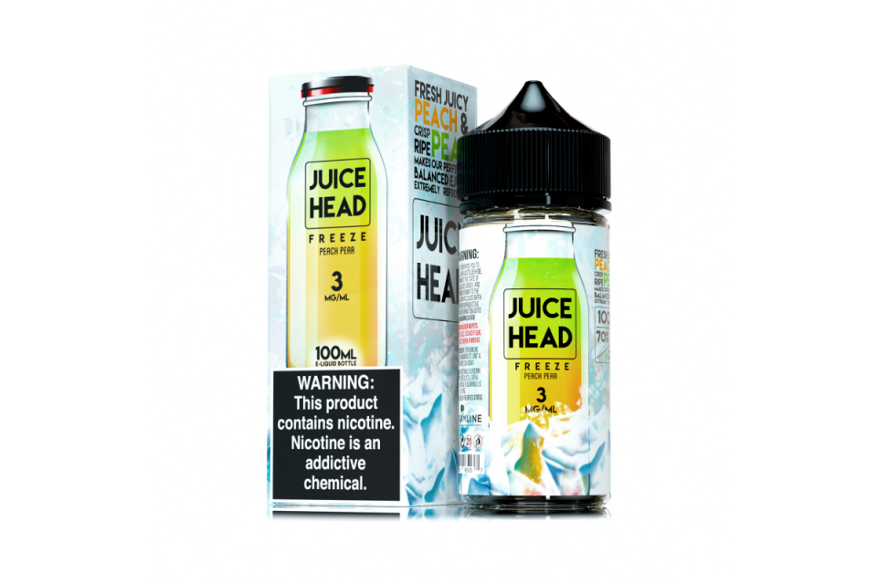 Juice Head Freeze Peach Pear 100ml - Tinh Dầu Vape Mỹ